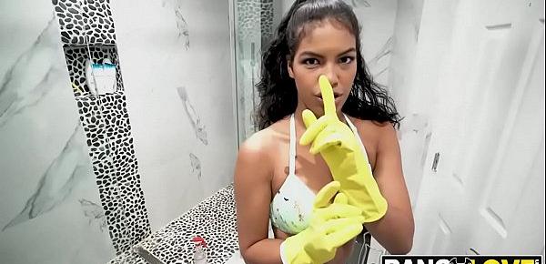  Young Maid Maya Farrell Pimped Out By Mom